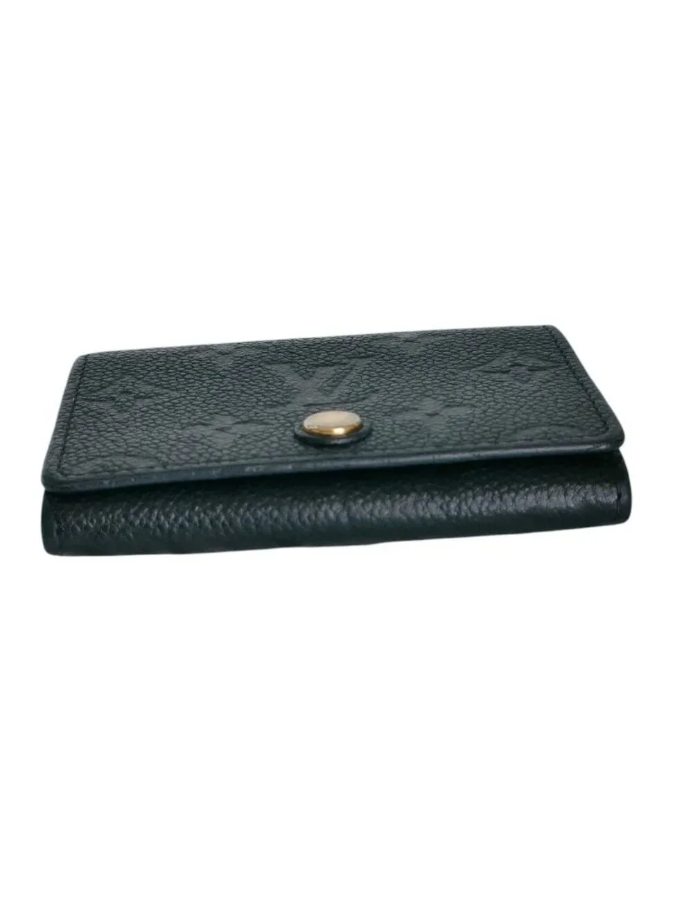 Louis Vuitton Monogram Empreinte Envelope Business Card Holder Case Noir Black